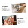 Vaguelly 1pc Chic Mini Globe Desktop Ornament World Map Decor Geography Globe for Home Decor view 3