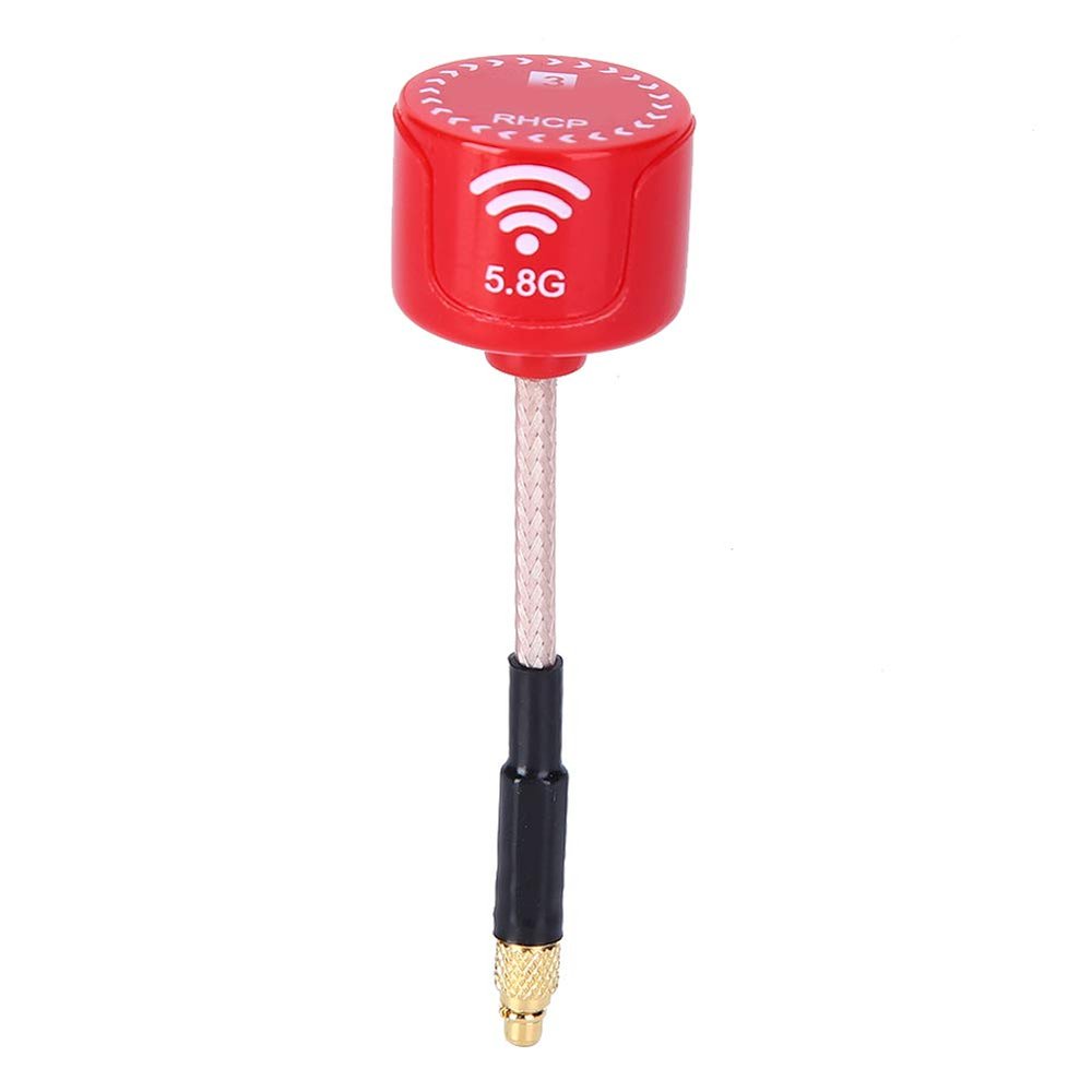 5.8GHz 3dBi RHCP Directional FPV Antenna for Racing Drones RC Transmitter Receiver Long Range High Gain ABS Material (MMCX Straight Head)