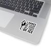 Blade Dance Sticker - Ice Skating Art Vinyl Decal for Rink Lovers view 2