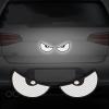 atcdfuw 1 Pair Motorcycle Car Devil Eye Reflector Stickers Front Rear Adhesive Decorative Reflective Stickers Vehicle Decoration view 4