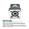 HFISWSAI Nema52 130mm Gearbox Gear 19mm/22mm 200Nm Reducer Ratio 3:1,5:1,9:1-120 to 1 Stepper Servo Motor Reduction Gear(22 Input 28 Output,Ratio 24 to 1) view 4