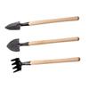 ibasenice 1set Mini Gardening Tools Wooden Handle Design Mini Hand Planting Tools for Boys and Girls Activities view 1