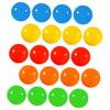 OHPHCALL 20pcs Entertainment Plastic Balls Green Raffle Drawing Balls for Parties Events and School Activities view 1