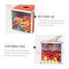 OHPHCALL 20pcs Entertainment Plastic Balls Green Raffle Drawing Balls for Parties Events and School Activities view 2