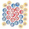 ERINGOGO 30Pcs Bingo Balls for Party Games Numbered Balls for Raffles Celebrations and Game Nights Lightweight and Easy to Props view 1