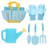 BRIGHTFUFU Gardening Supplies for Boys and Girls Tool Set Boy Girl Toy Tools Rake Shovel Watering Can view 1