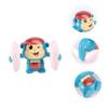 LALADEFIEE Electronic Tumbling Monkey Toy Inflatable Lights Surprise Prank Toy for Boys and Girls view 4