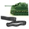 YARNOW 2pcs Tank Tracks Replacement for Remote Control Robot Models DIY for Smooth Maneuverability Various Terrains for Tank Repairs view 4