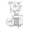 110 Flange DC Motor 1000W 1500W 2000W 3000rpm 310V Single-Phase Electric Motor(2000W-3000RPM Motor) view 2