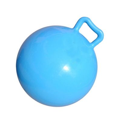 Milisten Inflatable Bounce Ball Blue Jumping for Promotes Coordination Balance for Indoor Outdoor Fun Ages