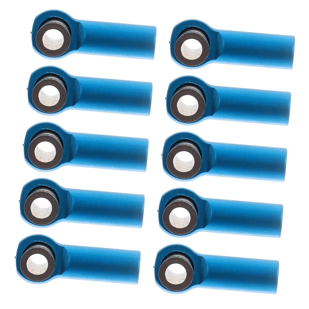 BRIGHTFUFU 10pcs Tie Rod Ball Heads for Rc Car Truck Boat Ball End Head Link Rod Joint Linkage Telecar Parts