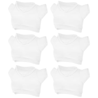 INOOMP 18pcs Stuffed Animal Bear Bulk Bear Shirt Decor Doll T-Shirt Reusable Doll Dress Delicate Decor
