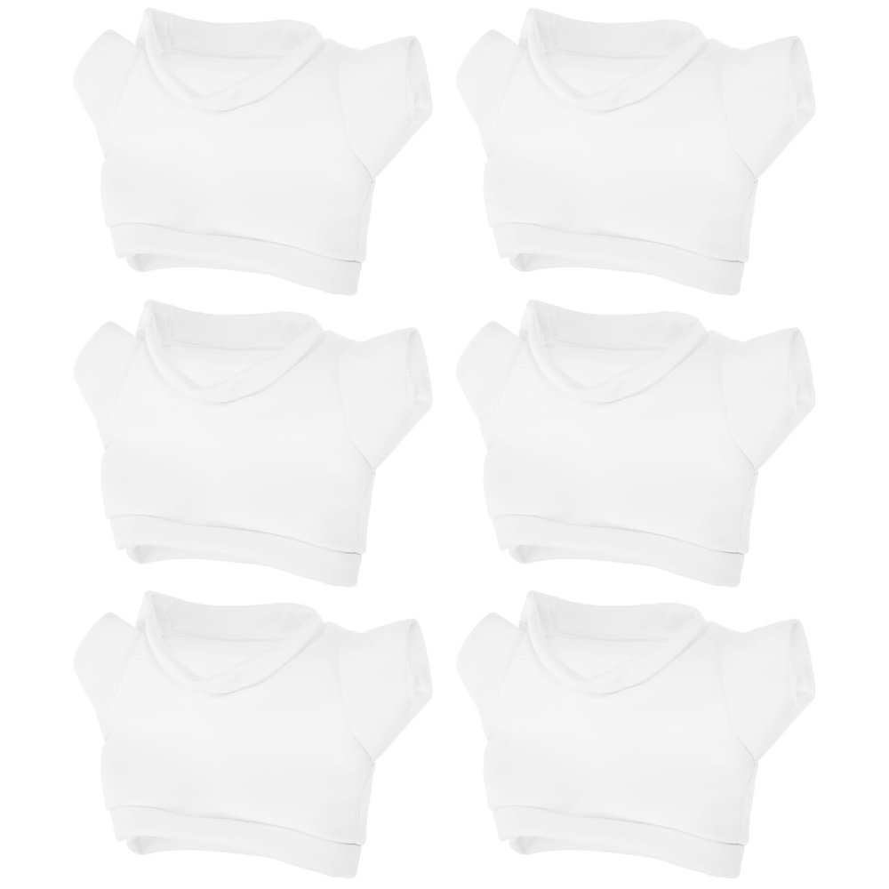 INOOMP 18pcs Stuffed Animal Bear Bulk Bear Shirt Decor Doll T-Shirt Reusable Doll Dress Delicate Decor