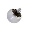 BESPORTBLE 1Pc Mushroom Head Metal Gyro Fun Automatic Spinning Top for Lightweight Design Easy to Carry Unique Shape Present for Friends Silver Color view 1
