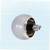 BESPORTBLE 1Pc Mushroom Head Metal Gyro Fun Automatic Spinning Top for Lightweight Design Easy to Carry Unique Shape Present for Friends Silver Color view 2