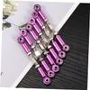 BCOATH 6pcs Turnbuckle Rod Linkage Rc Car Parts Metal Material CNC Machined Rods Replacement for Scale Rc Vehicles view 2
