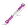 BCOATH 6pcs Turnbuckle Rod Linkage Rc Car Parts Metal Material CNC Machined Rods Replacement for Scale Rc Vehicles view 3