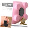 YARNOW 10pcs Piggy Bank Plug Replacement Round Seals Plaster Figurine Bottom Stopper view 2