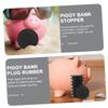 YARNOW 10pcs Piggy Bank Plug Replacement Round Seals Plaster Figurine Bottom Stopper view 3