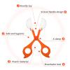 BRIGHTFUFU 2sets Catching Tool for Boy Girl of Insect Collectors with Non-Slip Clip Handle Lightweight Bug Catching Scissors and Tweezers Outdoor Exploration Kit for Nature Fun view 4