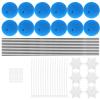 KOMBIUDA 3sets Remote Control Rc Helicopter Rc Helicopter Prop Ball Training Kit Equipment view 1