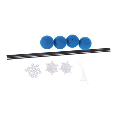 ORFOFE Helicopter Training Gear Kit Set Blue Easy Installation Prevents Damage for Beginners and Experts for Landing Training