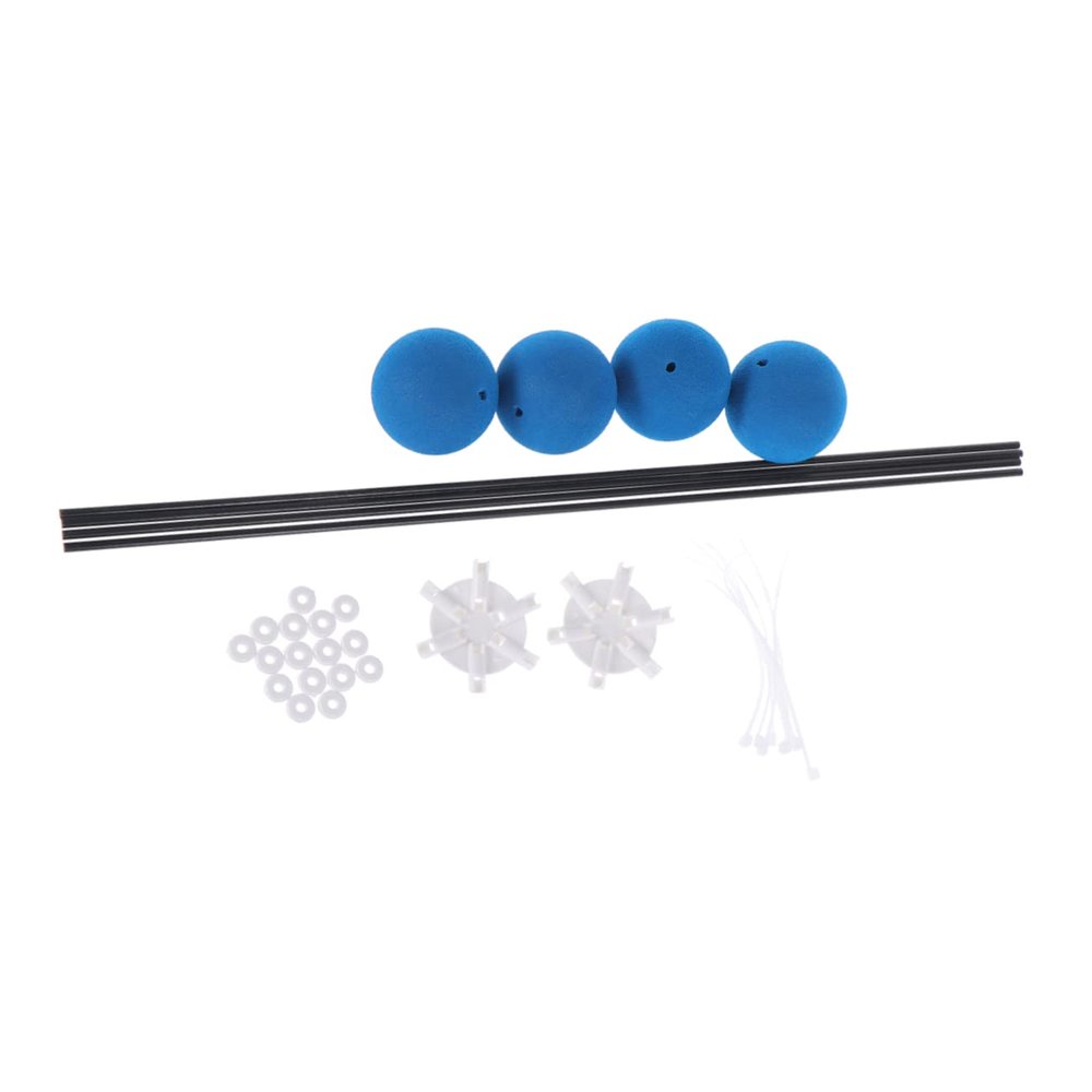 ORFOFE Helicopter Training Gear Kit Set Blue Easy Installation Prevents Damage for Beginners and Experts for Landing Training