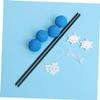 ORFOFE Helicopter Training Gear Kit Set Blue Easy Installation Prevents Damage for Beginners and Experts for Landing Training view 2