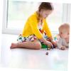 Toddmomy 2pcs Top Gyroscope Desktop Alloy Toy for Boys and Girls Relief for Decor view 4