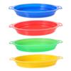 BESPORTBLE 4pcs Plastic Sand Sifter for Boy Girl Beach Toys for Sand Sifting and Soil Play Engaging Outdoor Activities for Family Fun and Parent-boy Girl Interaction view 1