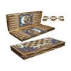 20"-inch Luxury Backgammon Set for Adults Persian Khatam Handmade Game Set and Checkers/Gift idea for Dad, Birthday, Xmas view 3