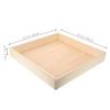 Abaodam Boy Girl Wooden Sandbox Sand Tray for Indoor and Portable Boy Girl Toy Compact Design Safe Material and Convenient Storage Play Accessory for Ages view 2