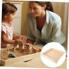 Abaodam Boy Girl Wooden Sandbox Sand Tray for Indoor and Portable Boy Girl Toy Compact Design Safe Material and Convenient Storage Play Accessory for Ages view 4
