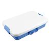 Abaodam Portable Sand Tray with Cover Multi Use Handheld Storage Box for Organizing and Craft Supplies Plastic Design for Home Classroom Use view 1