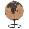 CIYODO Cork World Globe Desktop Geographic Globe Office Tabletop Decoration Learning Aid view 1