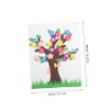 VANZACK Kids Felt Flower Tree DIY Board Set for Children and Kids view 2