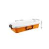 Abaodam Portable Boys and Girls Montessori Trays Outdoor Storage Box Handle Plastic Sandbox Toy Bins Multi-use Craft Organizer Small Toys Case view 2