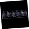 KICHOUSE 1Pc Transparent Chip Storage Box Organizer for Game Chips Visible Design for Easy Storage and Classification Lightweight and Portable for Poker Night view 3