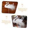 Toddmomy 5pcs Swan Cake Decorations Lightweight Cake Picks for Birthday Wedding Engagement Party Creative Dessert Toppers to Enhance Celebration Atmosphere view 4