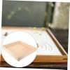 BESPORTBLE Portable Sandbox Storage Box for Boy Girl Wooden Outdoor Sand Tray Play Materials for Creative Fun Compact Design for Desktop Use view 4