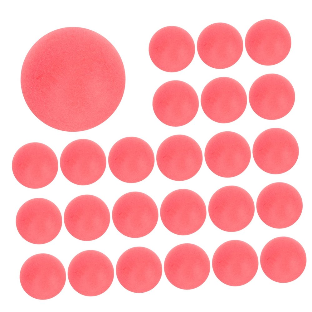 Anneome 100Pcs Party Game Balls Smooth Plastic Sphere Balls for Activity Draws and Table Tennis Fun Versatile Entertainment for Events and Games
