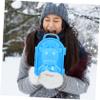 HEALSOPTHY 2pcs Boy Girl Maker Clips Outdoor Winter Fun Toys for Boy Girl Safe Snow Mold for Beach and Snow Activities Bright Design to Encourage Play view 3