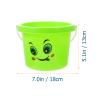 BESPORTBLE 5pcs Boys and Girls Beach Sand Bucket Sand for Boys Girls Comfortable Handles Environmental Material for Beach Sandbox Fun view 2