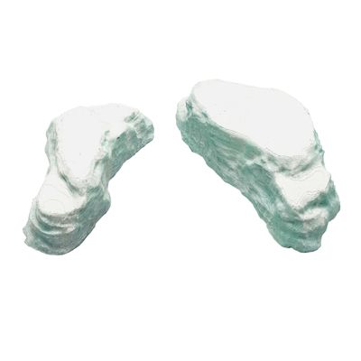 Legion Terrain - Hill Set B- Miniature Tabletop Wargaming Terrain (Painted) (Snow)