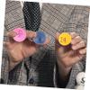 KICHOUSE 60pcs Raffle Balls for Bingo Games Easy Recognize Digital Lottery Balls for Party Activities and Event Drawings view 3