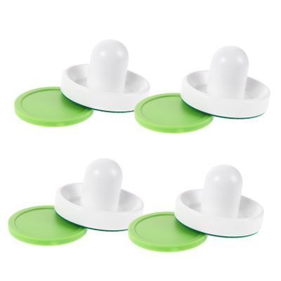 BESPORTBLE 1set Tabletop Hockey Pusher Set Portable Ice Hockey Supplies Pucks for Indoor Family Fun Coordination Training