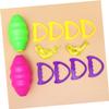 CIYODO 2pcs Shuttle Ball Double Combination Pull Toy for Parent Boy Girl Outdoor Fun Engaging Educational Activity Pink Green Lightweight Design for Boys and Girls view 2