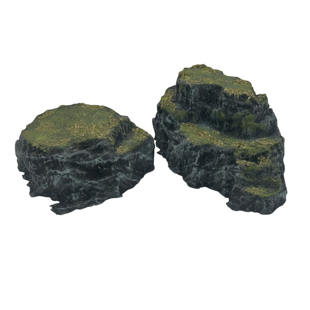 Legion Terrain - X-Large Hill Set B - Miniature Tabletop Wargaming Terrain (Painted) (Forest)