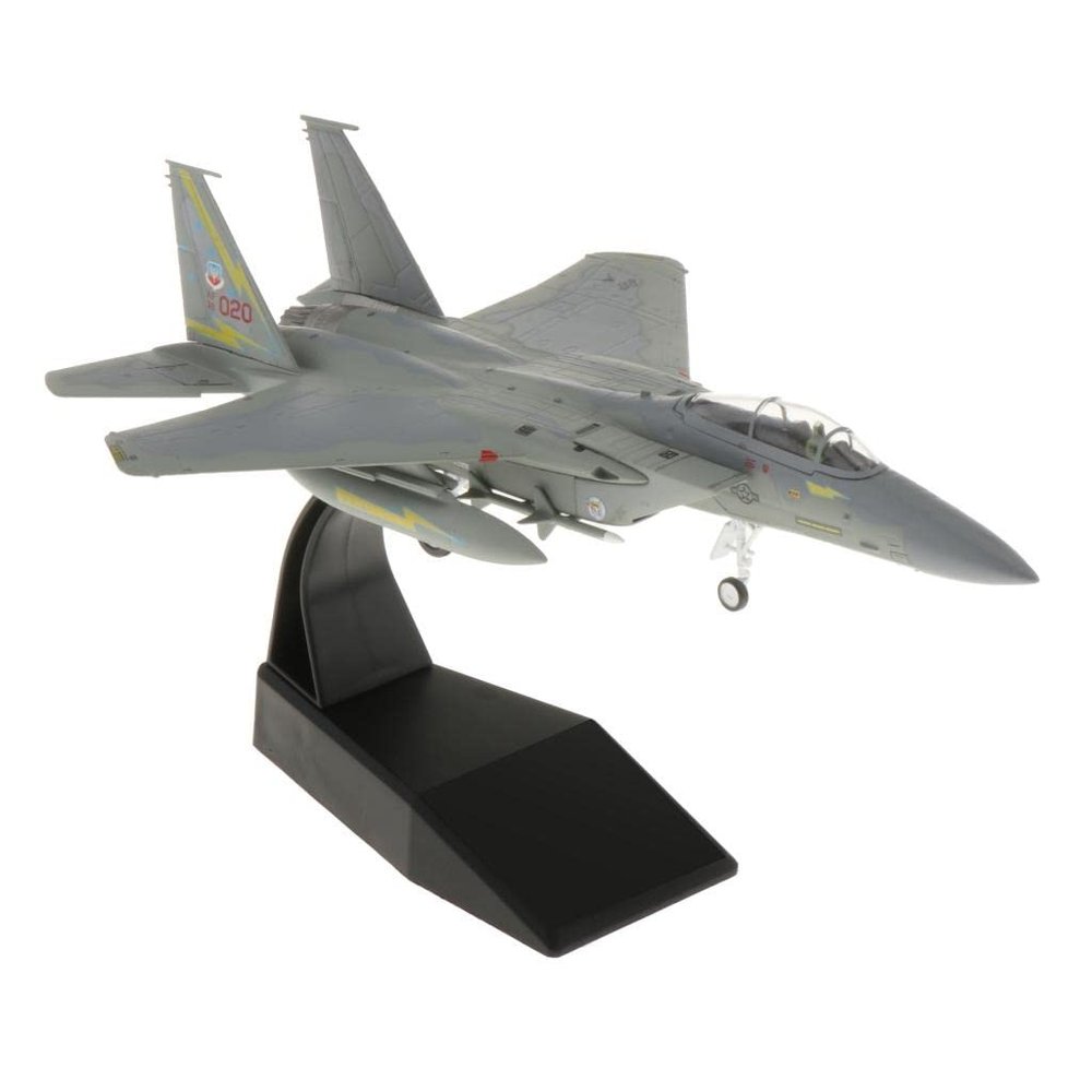 ATXTLWL Environmental Image for: F-15 Eagle Airplane Model 1/100 Die Cast Airplane Fighter Popular