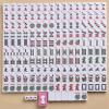 American Mahjong Game Set 166 White Engraved Tiles for Western Mah Jong, Mah jongg Play with Traveler Size Carrying Case, Dices, Chips, Manual,Wind indicator - Racks and Pushers not included view 4
